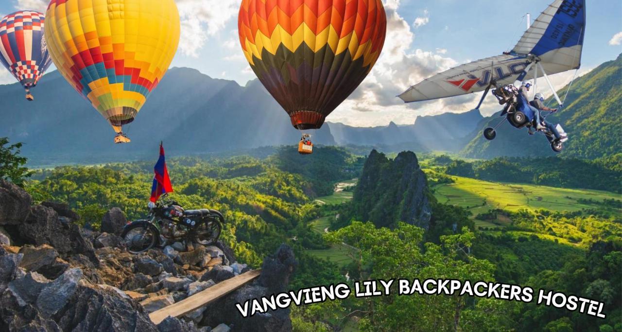 Vang Vieng Lily Backpackers Hostel Exterior foto